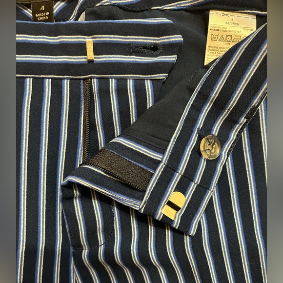 Banana Republic Blue and White Striped Pants - Picture 6 of 6